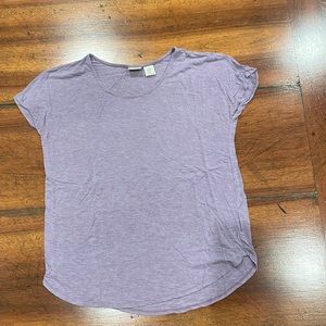 ST. TROPEZ WEST | boxy lavender tshirt modal | xs